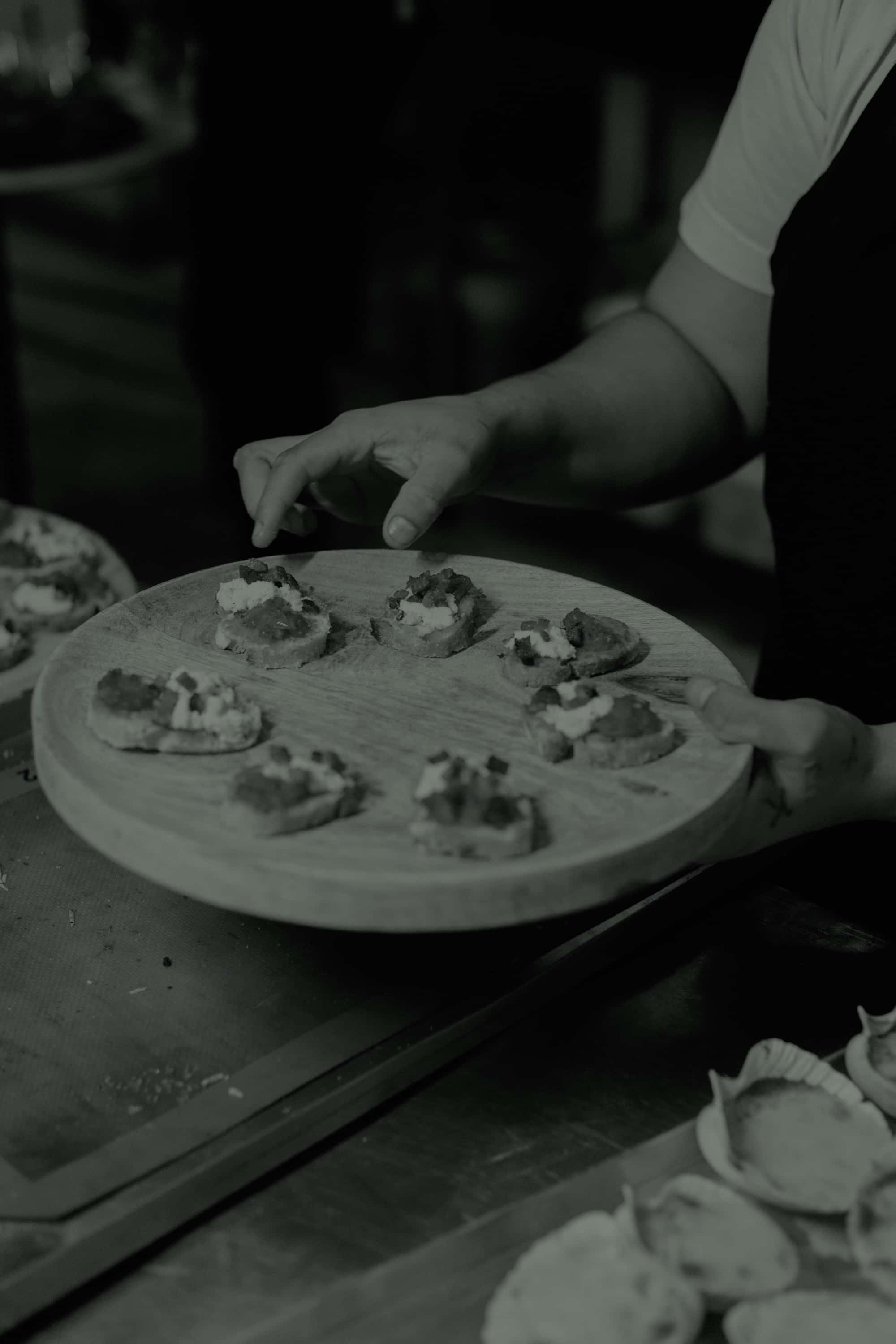 Servicio de catering en un evento